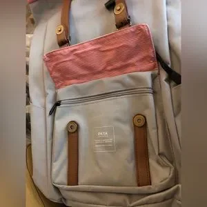? OKTA | Grande Style Backpack (Unisex) OKTA Grande Backpack Red Travel Laptop Hiking Bookbag | eBay main image 4